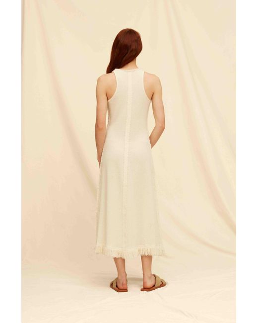 Caravana Natural Otse Midi Dress Cotton Jute