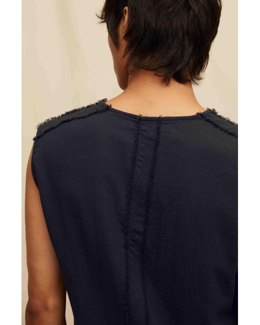 Caravana Blue Tatich Shirt Artisanal Cotton for men