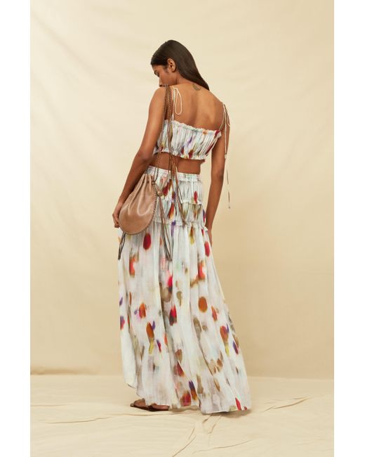 Caravana Green Inara Bandeau Top Lyocell Ramie
