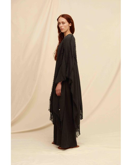 Caravana Natural Yalchen Knots Cape Cotton Jute