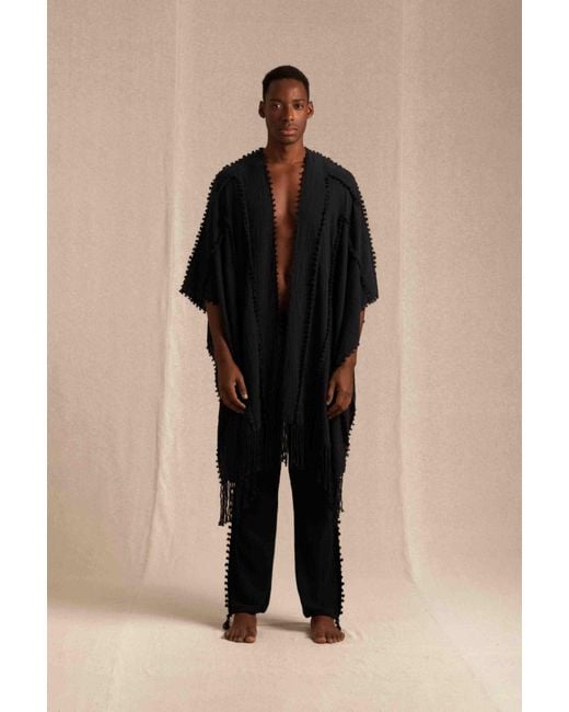 Caravana Natural Yalchen Knots Cape Cotton Jute