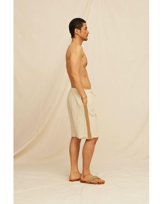 Caravana Natural Kaxin Shorts Cotton Jute for men