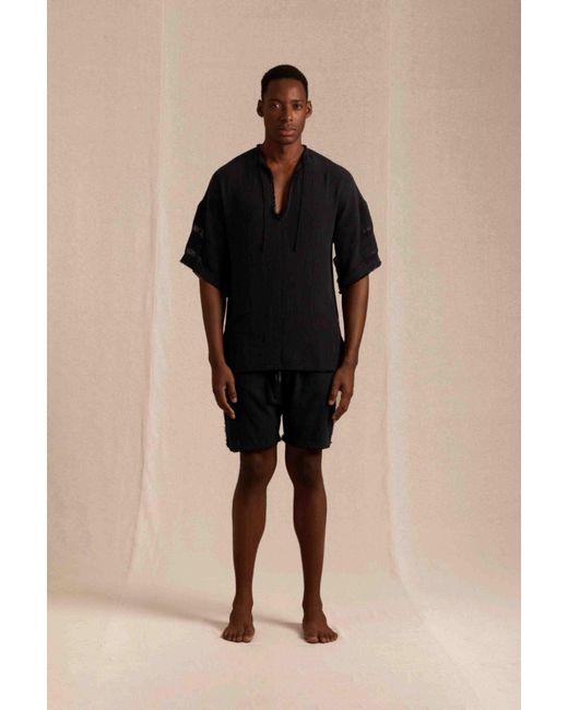 Caravana Natural Ekab Shirt Cotton Jute for men