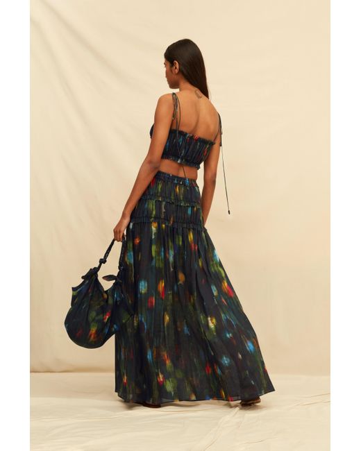 Caravana Green Inara Bandeau Top Lyocell Ramie