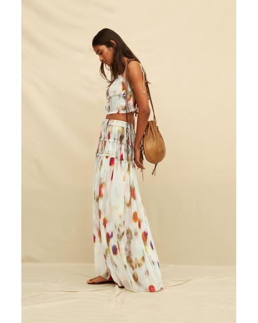 Caravana Green Inara Bandeau Top Lyocell Ramie