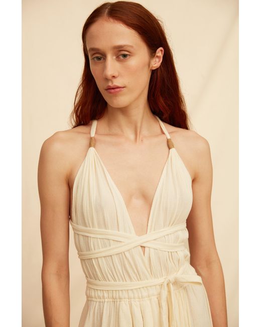 Caravana Natural Hera Dress Artisanal Cotton