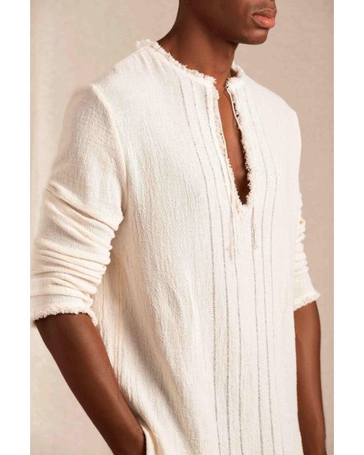 Caravana Natural Hubiku Shirt Cotton Jute for men