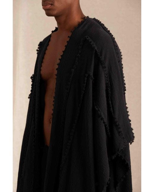 Caravana Natural Yalchen Knots Cape Cotton Jute
