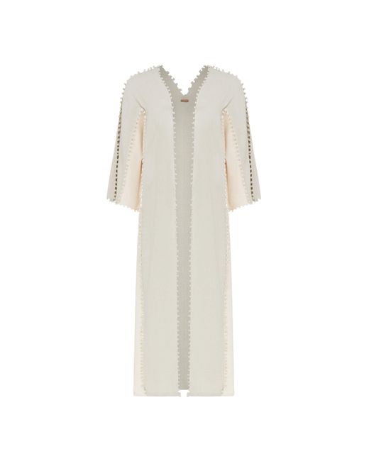 Caravana Natural Yuuch Lines Vest Cotton Jute