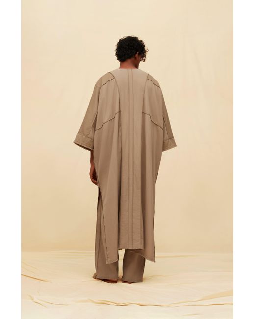 Caravana Natural Taizu Robe Cotton Voile for men