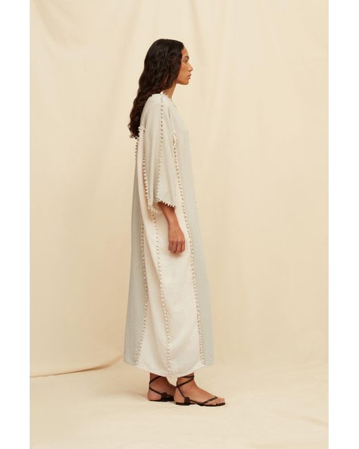 Caravana Natural Yuuch Lines Vest Cotton Jute