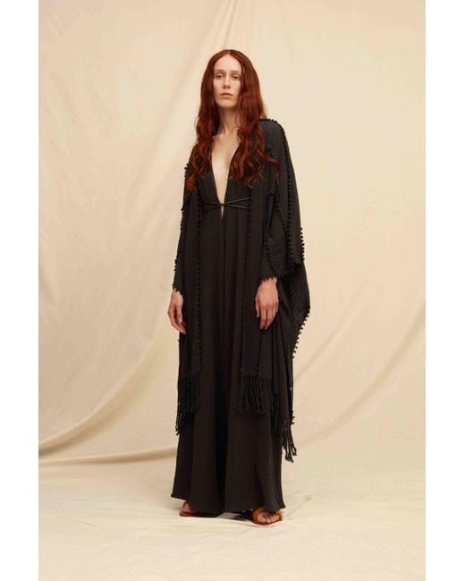 Caravana Natural Yalchen Knots Cape Cotton Jute