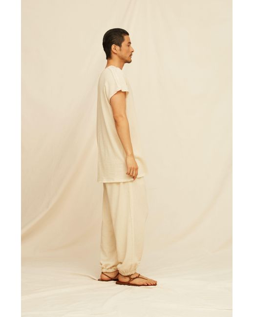 Caravana Natural Tsiibol Shirt Cotton Jute for men