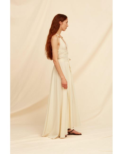 Caravana Natural Hera Dress Artisanal Cotton
