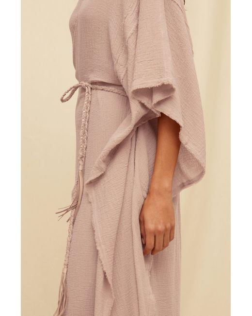 Caravana Natural Chumuk Kaftan Cotton Gauze