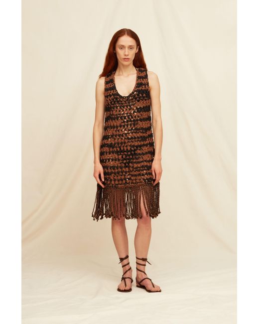 Women's Natural Tujua Dress Cotton Voile