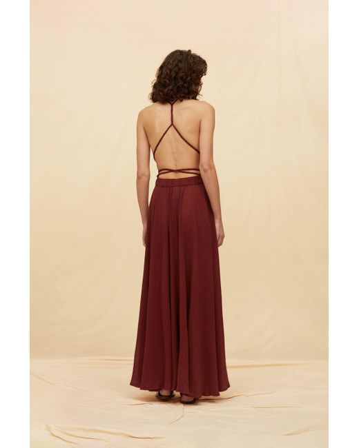 Caravana Natural Hera Gauze Dress Cotton Gauze