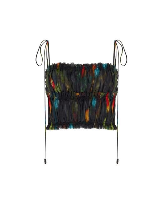 Caravana Green Inara Bandeau Top Lyocell Ramie