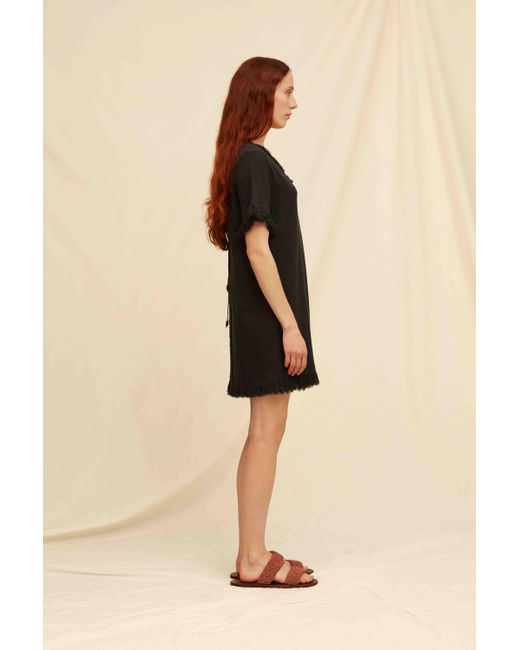 Caravana Natural Kantsak Mini Dress Cotton Jute