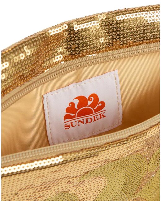 Pochette Full Paillettes di Sundek in Metallic
