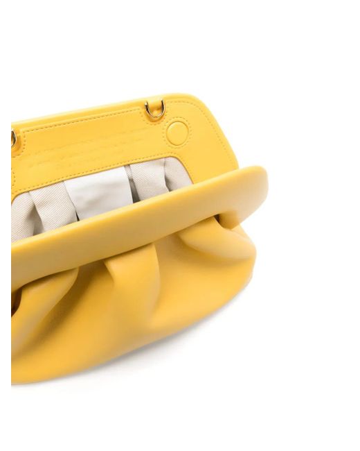 Borsa A Mano "Tia Vegan" Gialla di THEMOIRÈ in Yellow