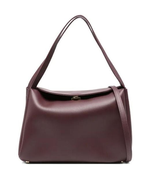 Borsa Eudora Vegan Bordeaux di THEMOIRÈ in Purple