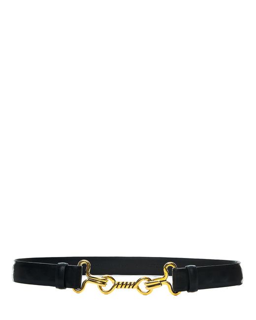 Cintura Nera di Alberta Ferretti in White