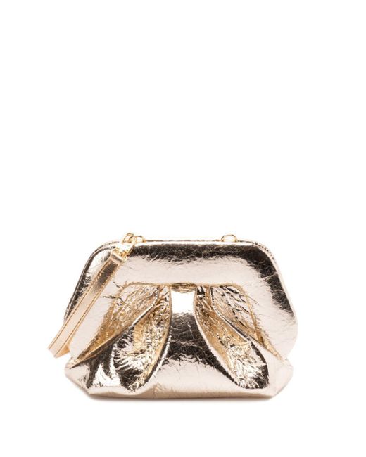 Borsa "Gea Pineapple Mini" di THEMOIRÈ in Metallic
