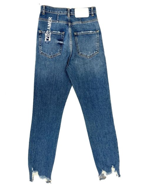 Jeans "taylor" in di cotone di Pinko in Blue