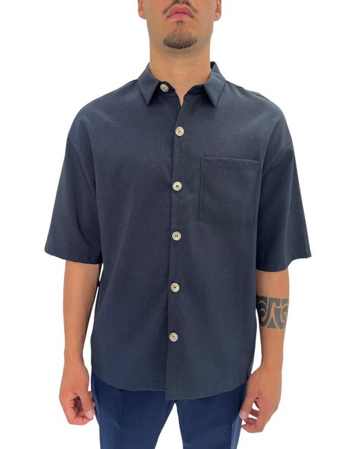 Camicia di Imperial in Blue da Uomo
