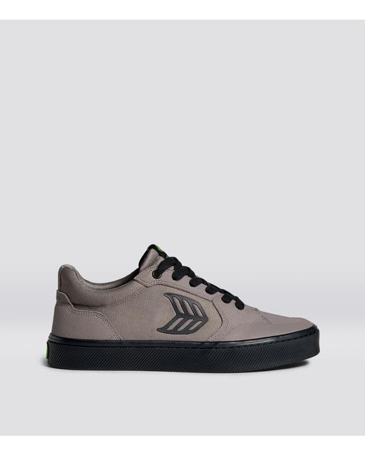 CARIUMA Vallely Skate Charcoal Suede And Cordura Logo Sneaker in Grey/Black (Gray) Lyst