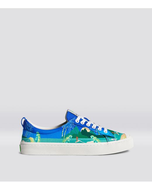 CARIUMA Oca Low Surf Night Canvas Sneaker in Blue for Men | Lyst