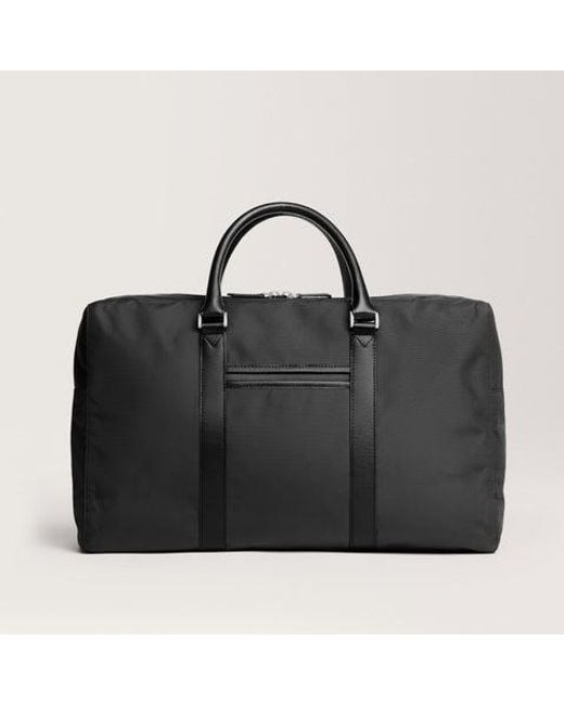 Carl Friedrik Black Small Weekend Bag for men