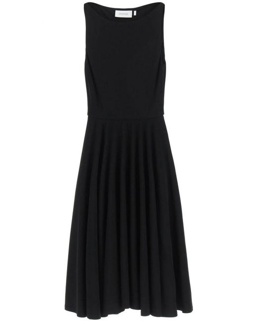 Sportmax Synthetic Radice Jersey Midi 