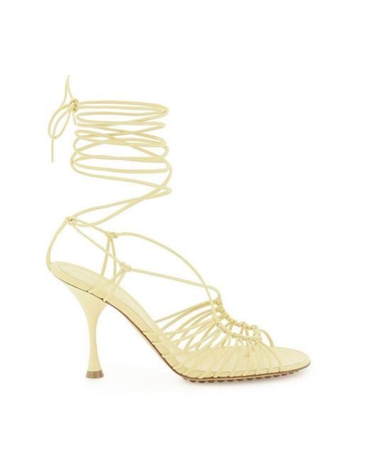 bottega veneta sandals yellow