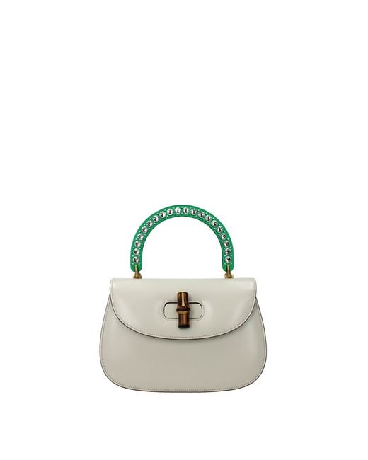 Handbags Bamboo Women White Handbags Bamboo Women White