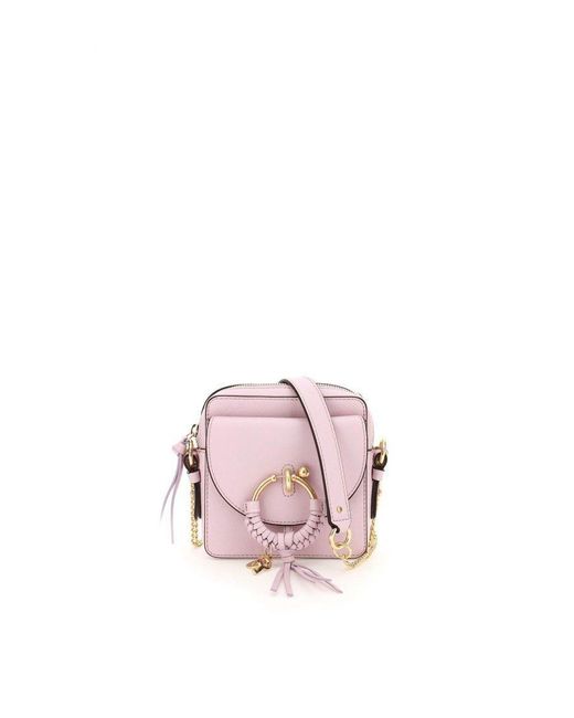 See By Chloé Leather Joan Mini Crossbody Bag in Purple Lyst Canada