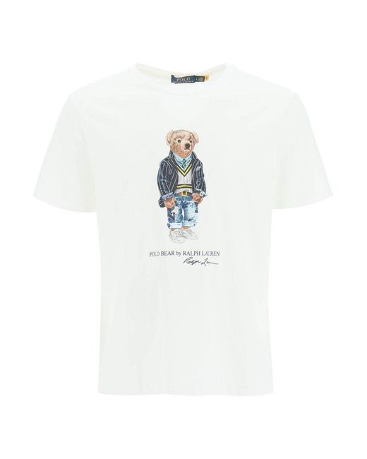Polo Ralph Lauren Cotton Polo Bear T 