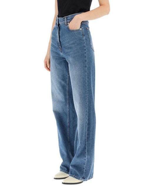 Oversized Jeans by MSGM, available on carolazeta.com for $185 Hailey Baldwin Pants Exact Product 