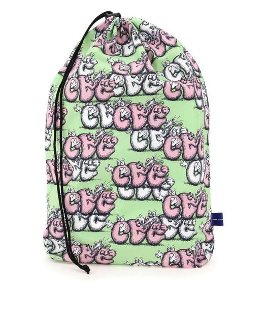 Comme des Garçons Synthetic X Kaws Crossbody Bag in Green/Pink/White