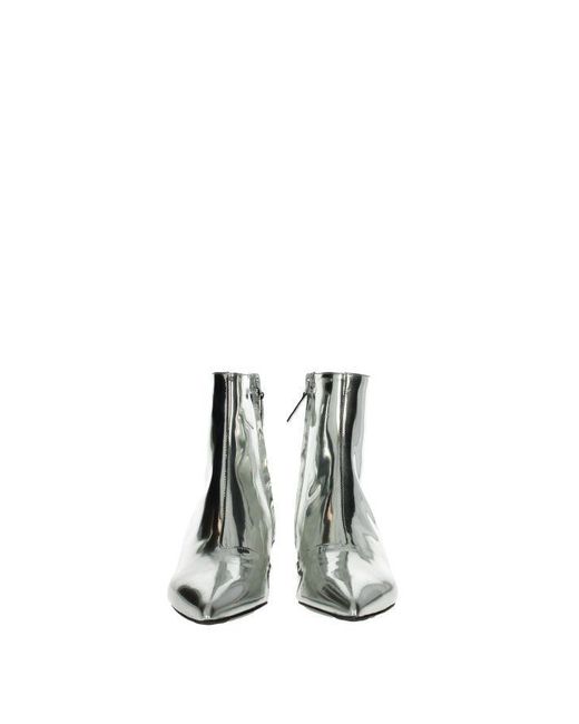 silver balenciaga boots