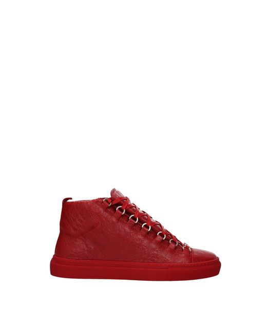 balenciaga red mens shoes