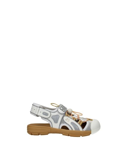 gucci white sandals