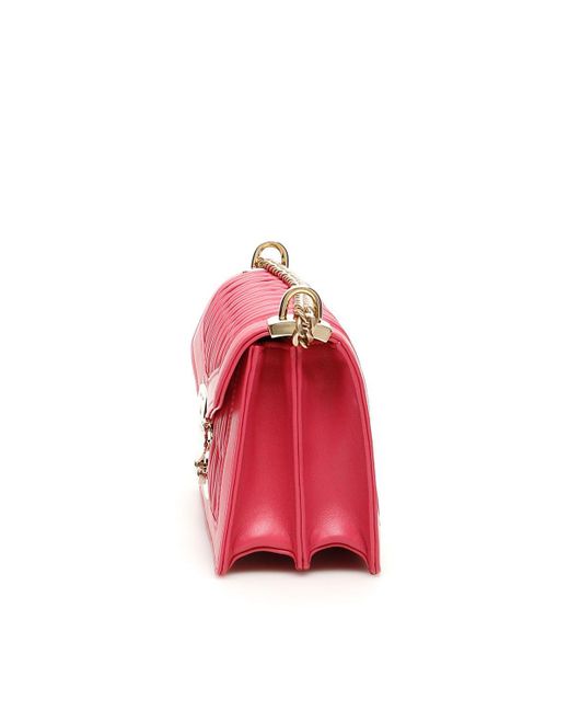 matelassé leather shoulder bag miu miu