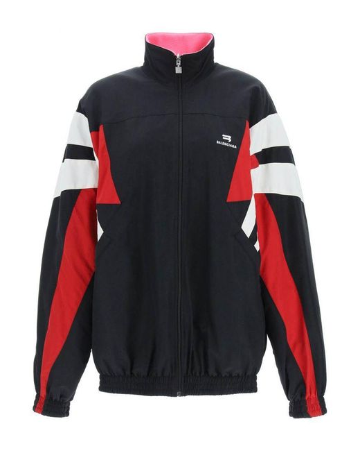 balenciaga red track jacket
