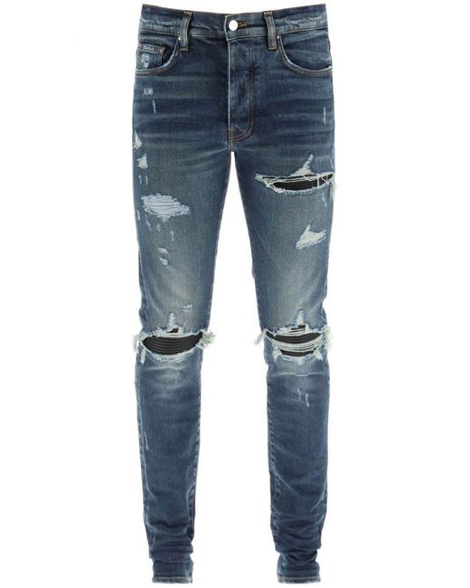 Amiri Denim Mx1 Jeans In Deep Classic Indigo in Blue for Men - Lyst