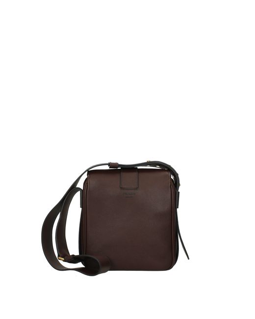 Prada Crossbody Bag Men Brown in Brown for Men Lyst