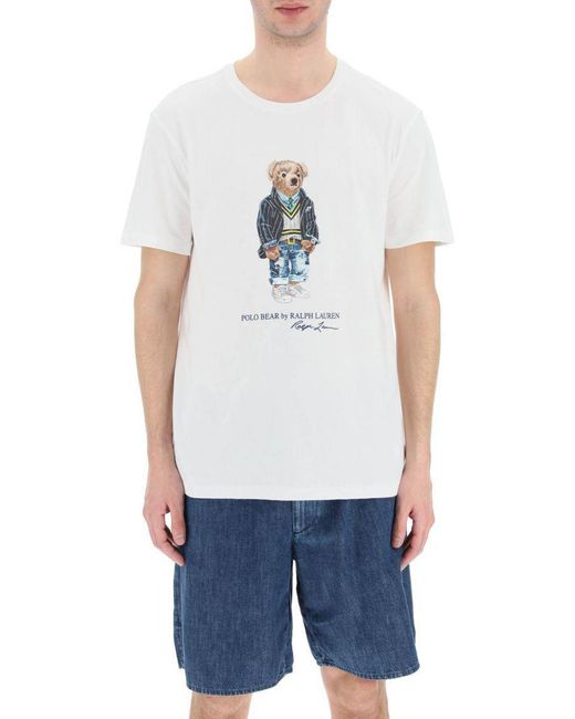Polo Ralph Lauren Cotton Polo Bear T 