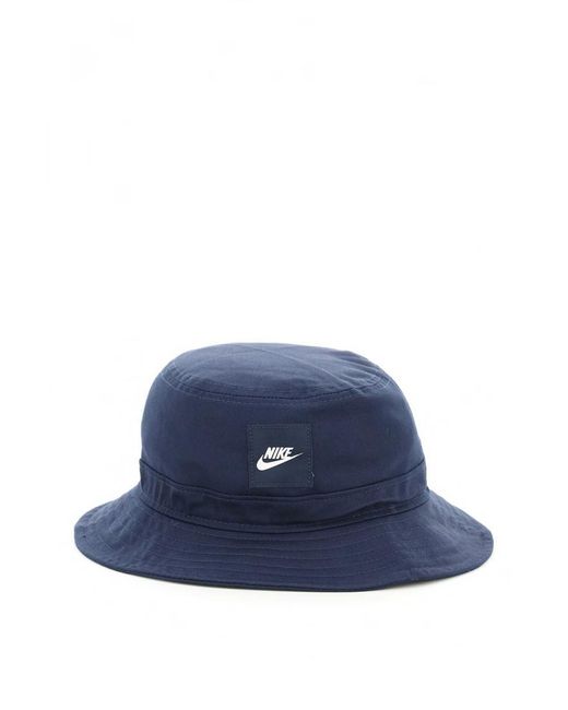 Nike Cotton Futura Core Bucket Hat in Blue for Men | Lyst
