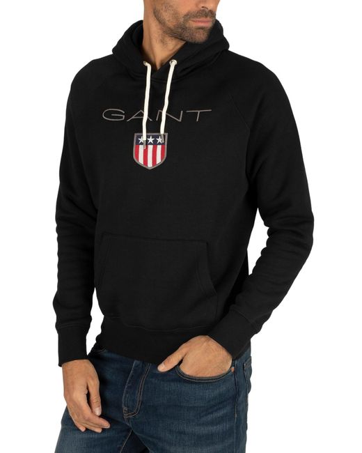 Gant black hoodie Outlet